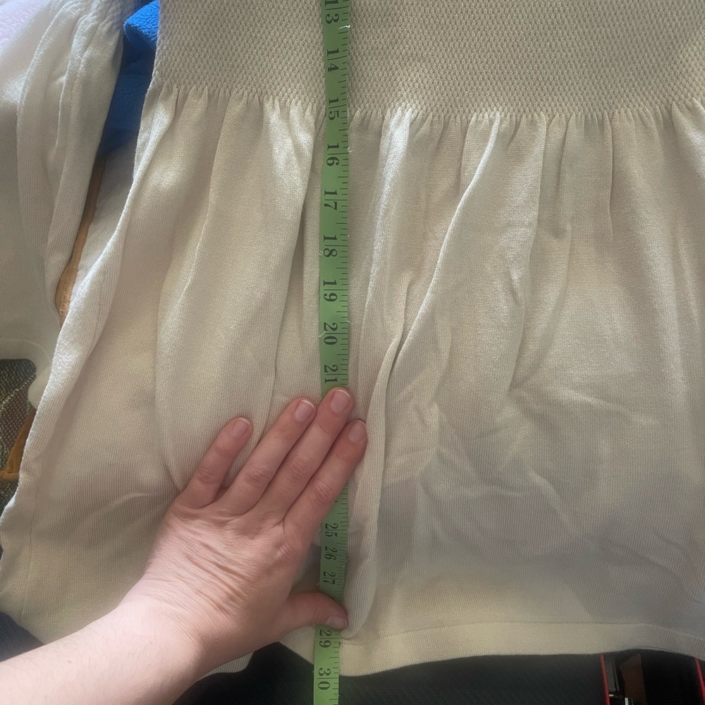 EARTHBOUND NEW Textured Cream Top - Picture 6 of 6